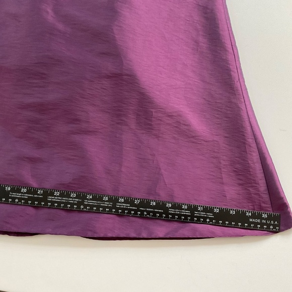 Jade By Jasmine Formal Dress Sz10 Purple Maxi Flare Bridesmaid Evening Gown Prom - Picture 12 of 13